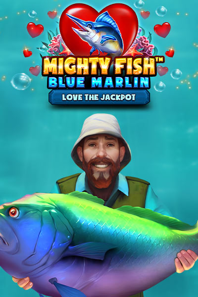 Mighty Fish Blue Marlin Love the Jackpot